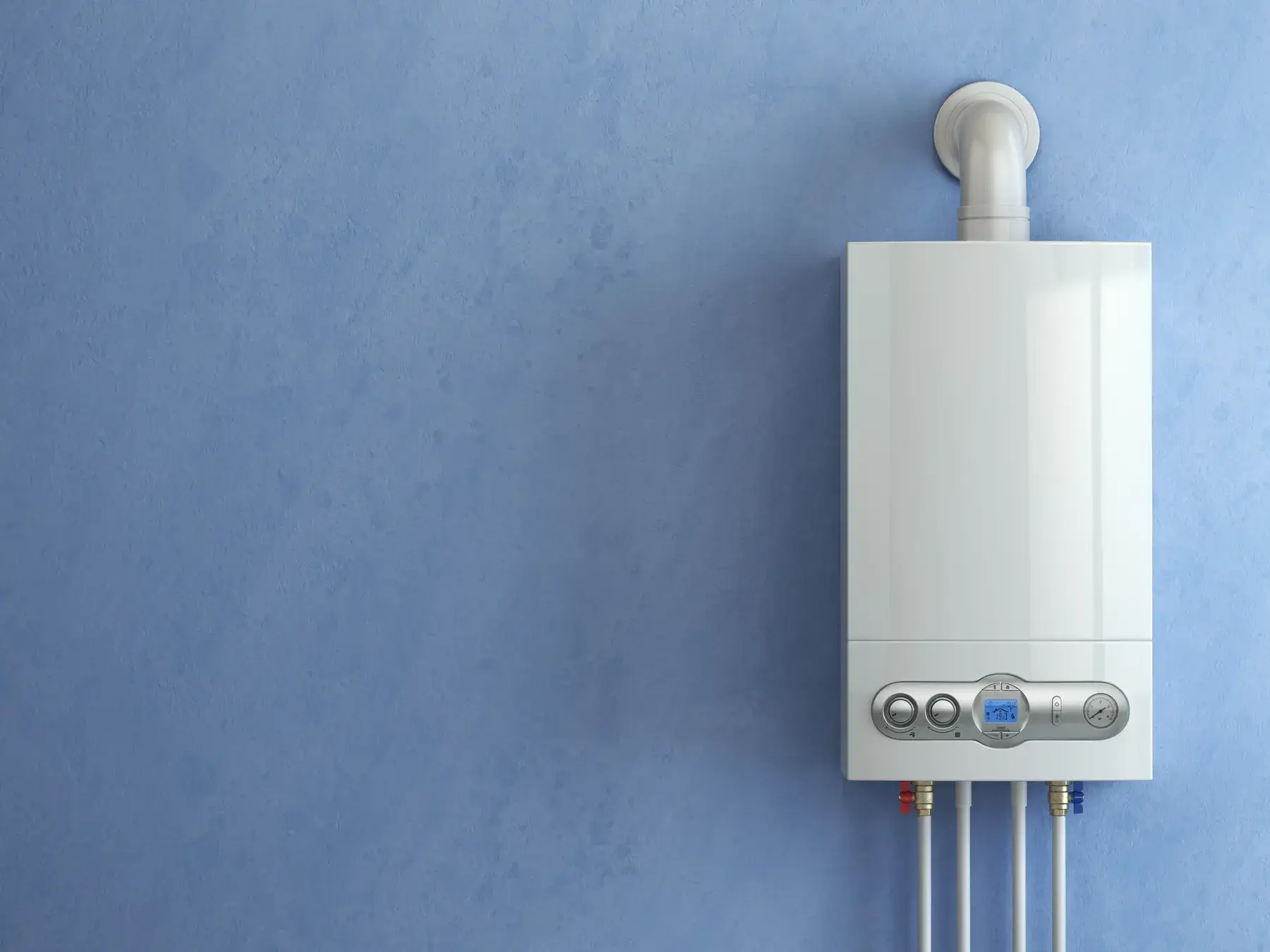 High-efficiency gas boiler installed by accredited engineers